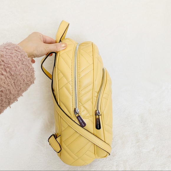 NWT Michael Michael Kors Quilted Lambskin Backpack